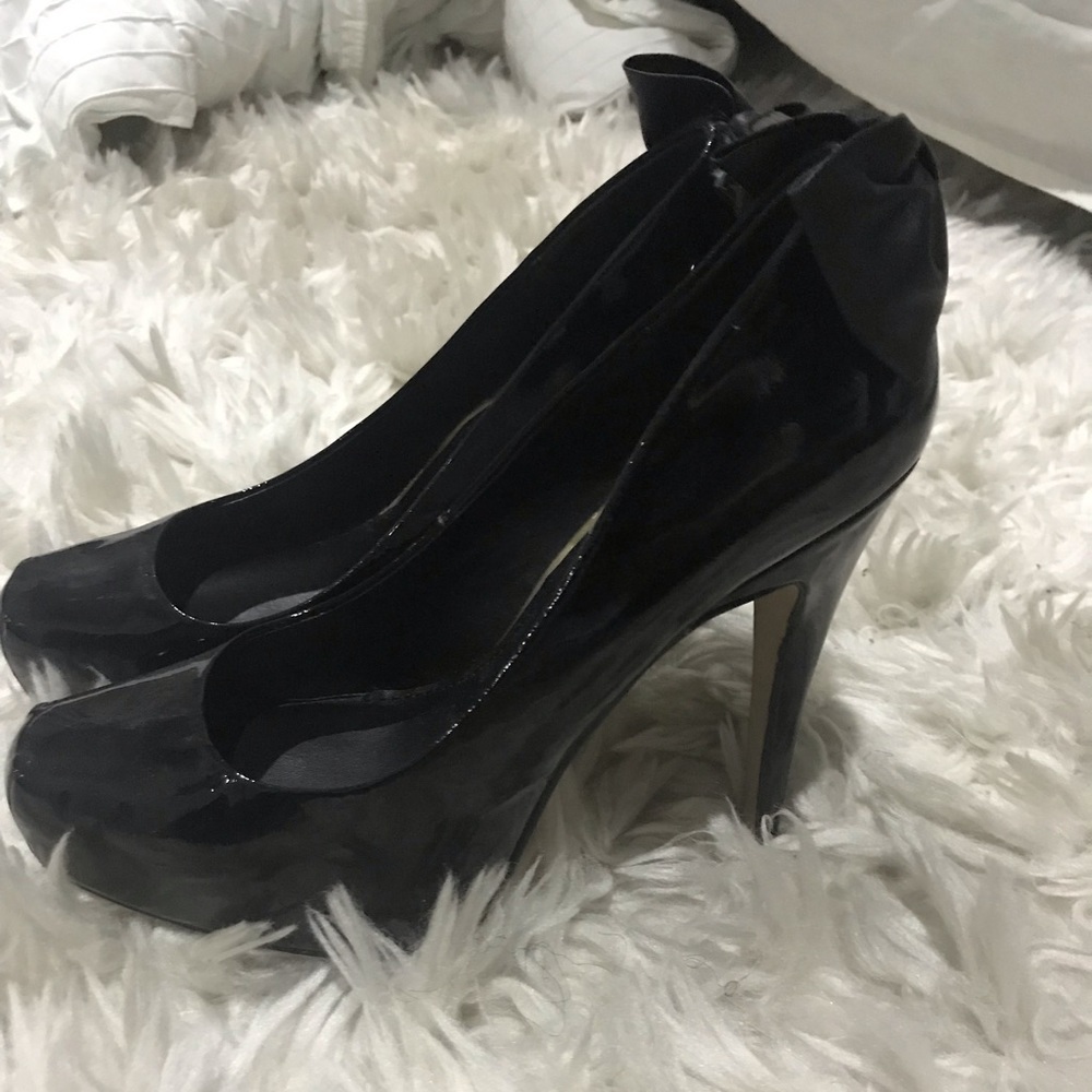Dolce Vita Black Patent Leather Pumps